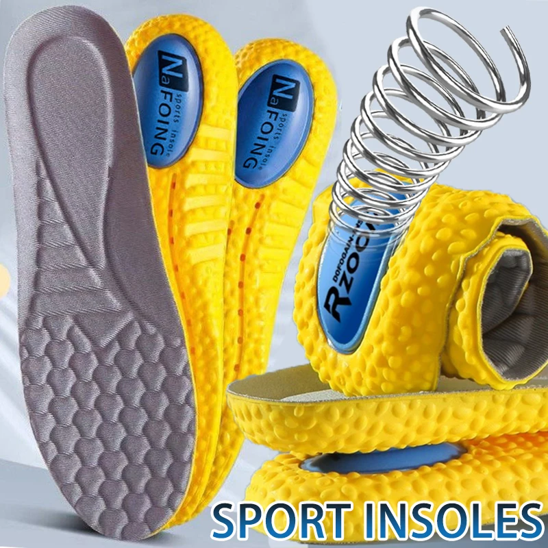 EVA Insoles for Shoes Sole Shock Absorption Deodorant Breathable Cushion Running Insoles for Feet Man Women Orthopedic Insoles
EVA Insoles for Shoes Sole Shock Absorption Deodorant Breathable Cushion Running Insoles for Feet Man Women Orthopedic Insoles