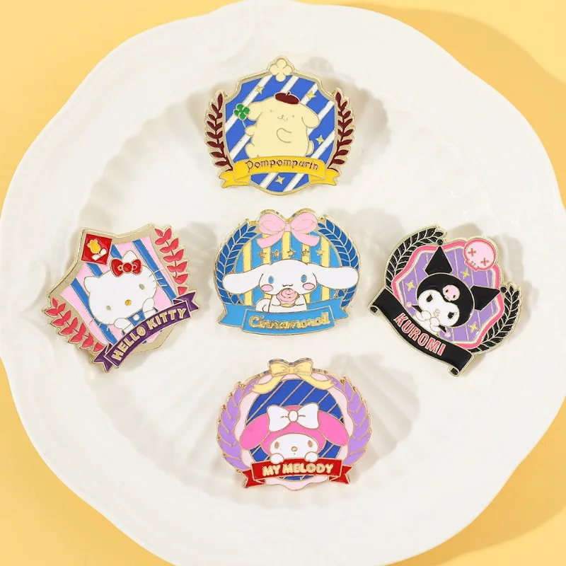 Sanrio Hello Kitty Broochs Anime Action Figures Kuromi Cinnamoroll My Melody Clothings Backpack Decoration Models Children Gifts
Sanrio Hello Kitty Broochs Anime Action Figures Kuromi Cinnamoroll My Melody Clothings Backpack Decoration Models Children Gifts