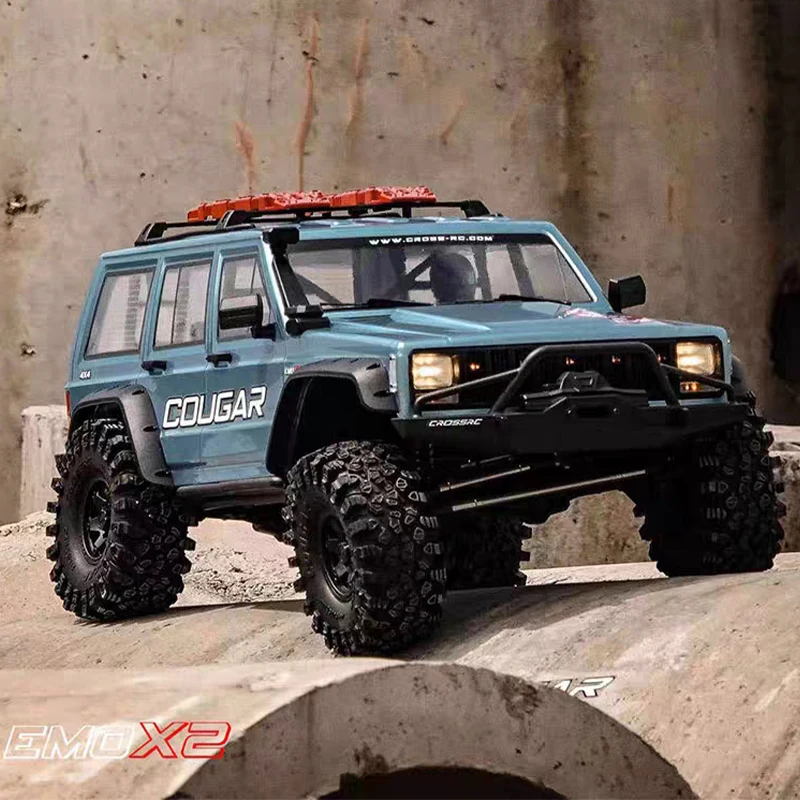 Crossrc 1/8 Emo X2 Big Lion Радиоуправляемый электрический внедорожник на гусеничном ходу Rtr дифференциальный замок двойная скорость дверная ось
Crossrc 1/8 Emo X2 Big Lion Радиоуправляемый электрический внедорожник на гусеничном ходу Rtr дифференциальный замок двойная скорость дверная ось