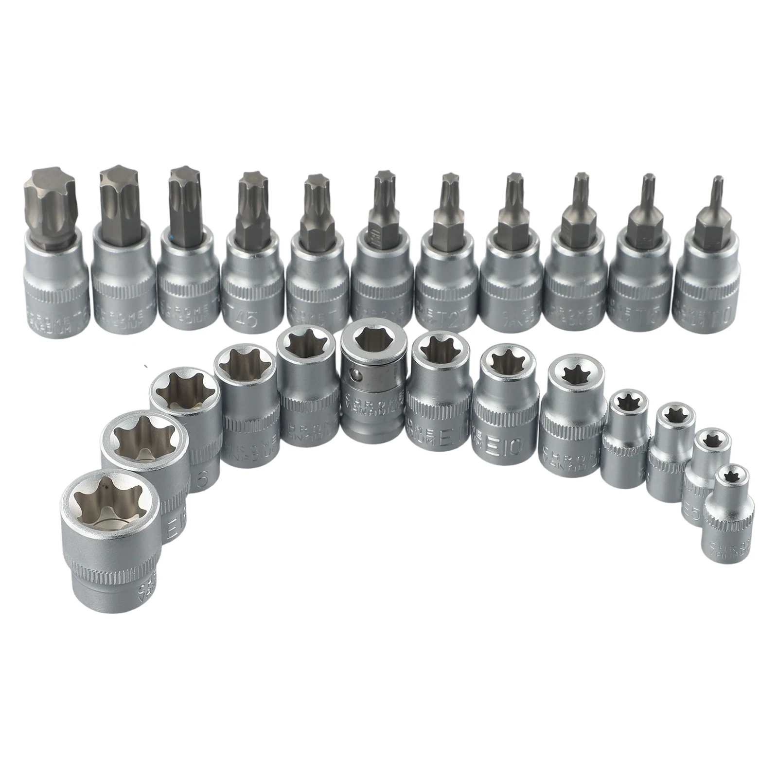 Bits Drive Tool Bits Socket Hand Tools Bits Attachments Male/ Female Sockets Torx Star Sockets & Bit Sockets & Bit Set
Bits Drive Tool Bits Socket Hand Tools Bits Attachments Male/ Female Sockets Torx Star Sockets & Bit Sockets & Bit Set