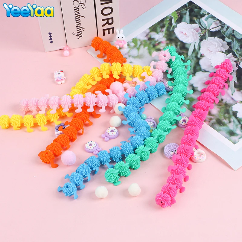 2Pcs Relieves Stress Caterpillars Relieves Stress Funny Toy Squeeze Soft Sticky Stress Fidget Relief For Adults Or Children Gift
2Pcs Relieves Stress Caterpillars Relieves Stress Funny Toy Squeeze Soft Sticky Stress Fidget Relief For Adults Or Children Gift