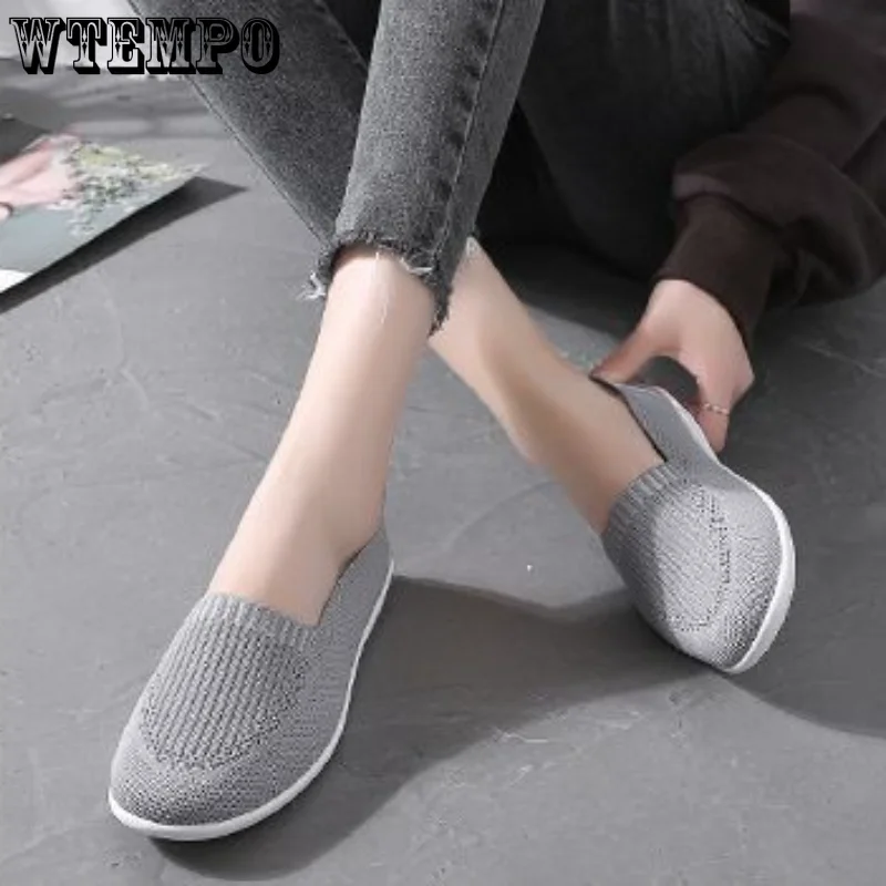 Wtempo Women's Spring and Summer Flat Shoes Casual Breathable Soft Bottom Lightweight Sports Shoes Wholesale Dropshipping
Wtempo Women's Spring and Summer Flat Shoes Casual Breathable Soft Bottom Lightweight Sports Shoes Wholesale Dropshipping