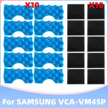Dust Hepa Filter and Sponge Filter for Samsung DJ63-00669A SC43 SC44 SC45 SC46 SC47 Series Robot Vacuum Cleaner Parts
Dust Hepa Filter and Sponge Filter for Samsung DJ63-00669A SC43 SC44 SC45 SC46 SC47 Series Robot Vacuum Cleaner Parts