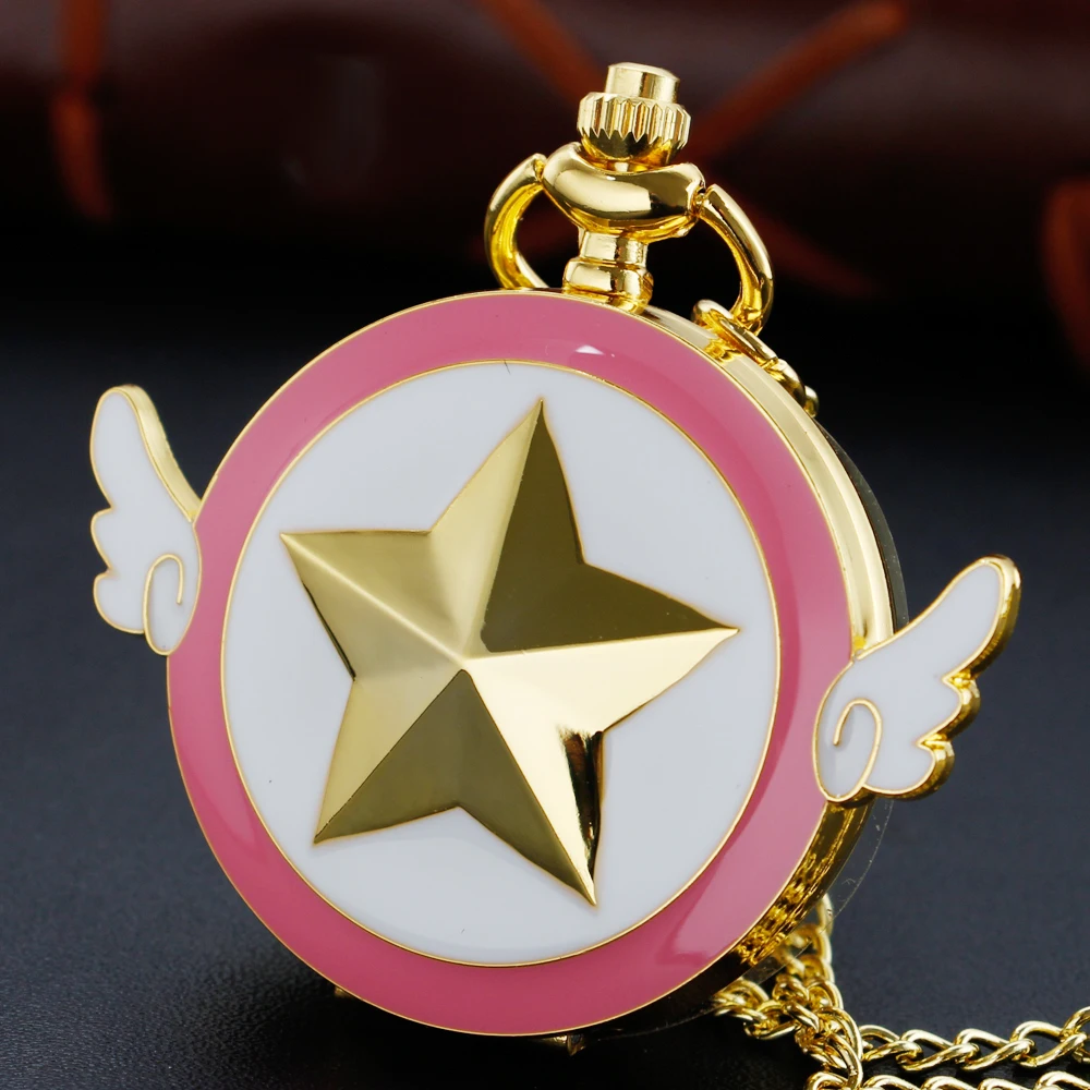 Fashion Sakura Pocket Watch Cartoon Anime Necklace Pocket Watch Women Poket Fob Watches Gift Dropshipping
Fashion Sakura Pocket Watch Cartoon Anime Necklace Pocket Watch Women Poket Fob Watches Gift Dropshipping