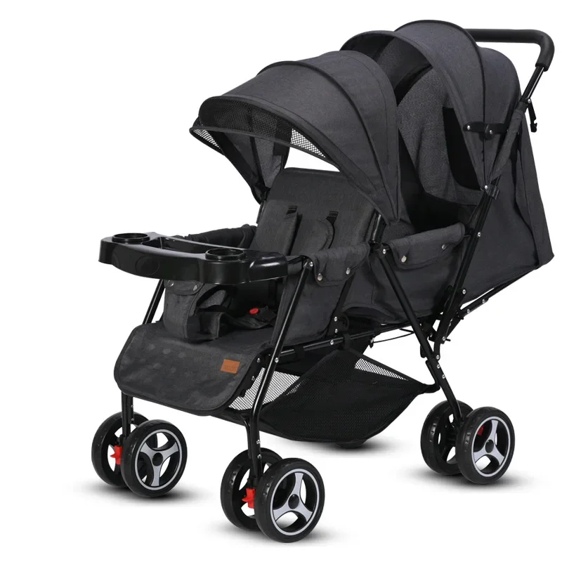 

Wholesale Twin Baby Strollers Can Sit Lie Down Split Ultra Lightweight Portable and Foldable Baby Strollers