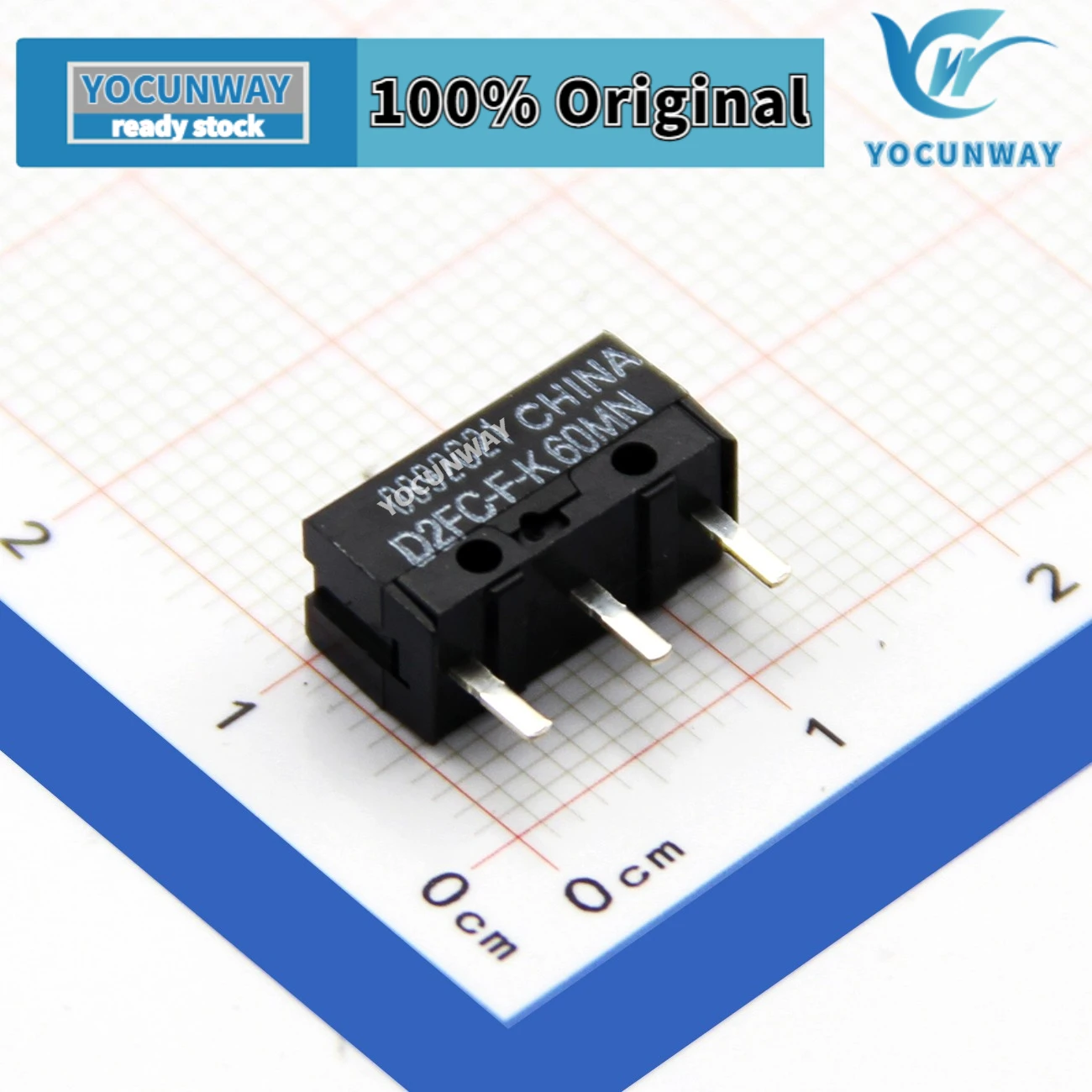 D2FC-F-K 60MN New Original Mouse Micro Switch Ouble Dragon Japan Red Dot Limit Switch
D2FC-F-K 60MN New Original Mouse Micro Switch Ouble Dragon Japan Red Dot Limit Switch