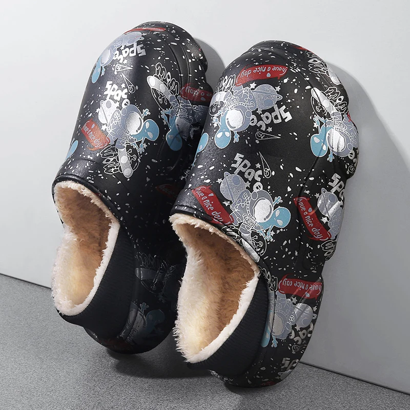 Winter Slippers For Men Eva Cotton Shoes House Outside Top Quality Waterproof Warm Plush Platform Lightweight Mans Footwear
Winter Slippers For Men Eva Cotton Shoes House Outside Top Quality Waterproof Warm Plush Platform Lightweight Mans Footwear