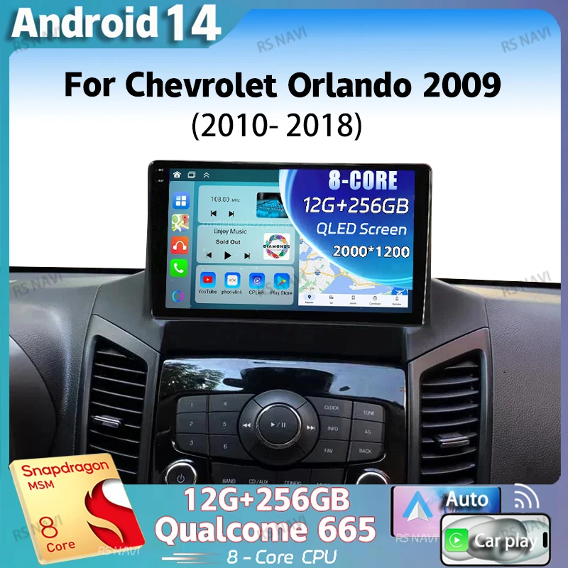Android 14 For Chevrolet Orlando 2009 2010 - 2018 2K QLED Stereo Car Radio Multimedia Video Player GPS 4G CarPlay
Android 14 For Chevrolet Orlando 2009 2010 - 2018 2K QLED Stereo Car Radio Multimedia Video Player GPS 4G CarPlay