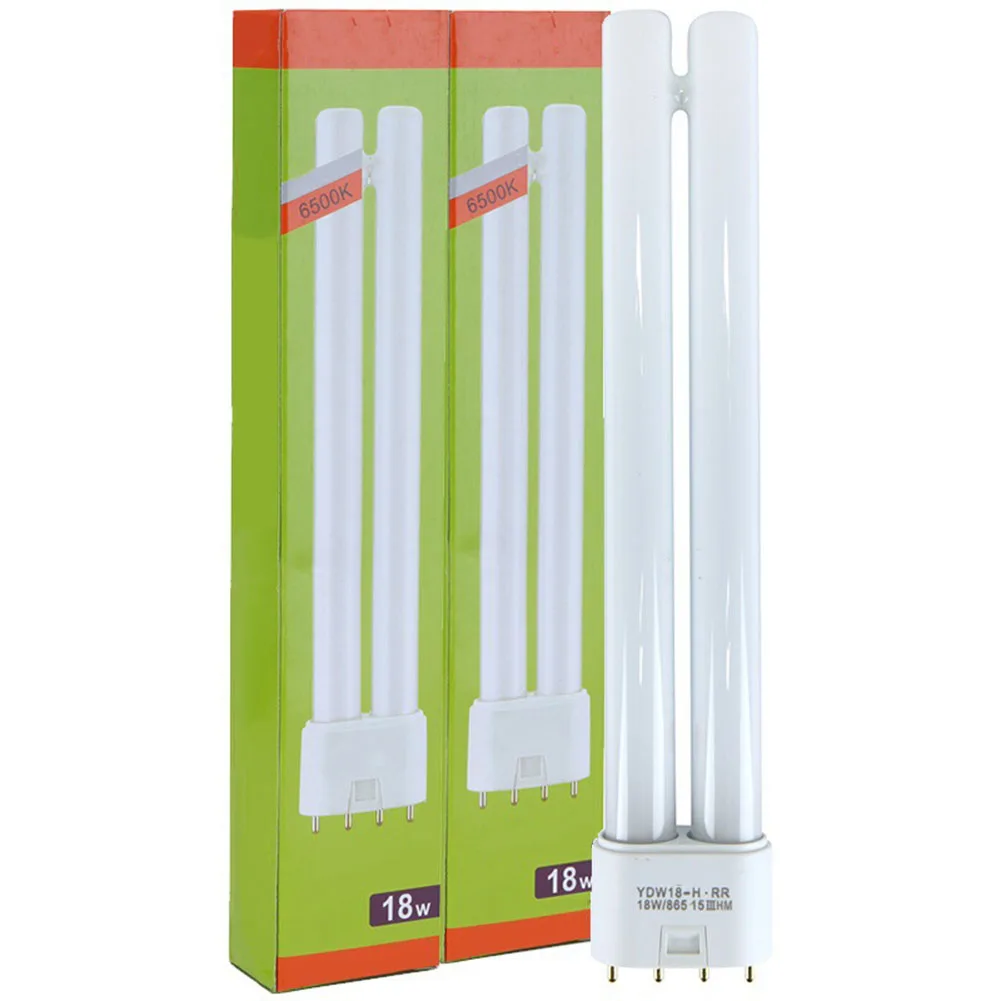 

PL-L 2G11 Fluorescent Tube 18W 24W 36W 40W Energy Saving Lamp CFL 4 Pins Twin-Tube Energy-saving Light Bulb H Tubes White Yellow