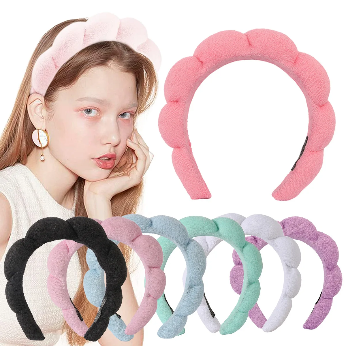 Fashion Large Wide Velvet Twist Headband Hair Bands Padded Hair Hoops Hairbands for Women Wavy Braided Headband Hair Accessories
Fashion Large Wide Velvet Twist Headband Hair Bands Padded Hair Hoops Hairbands for Women Wavy Braided Headband Hair Accessories