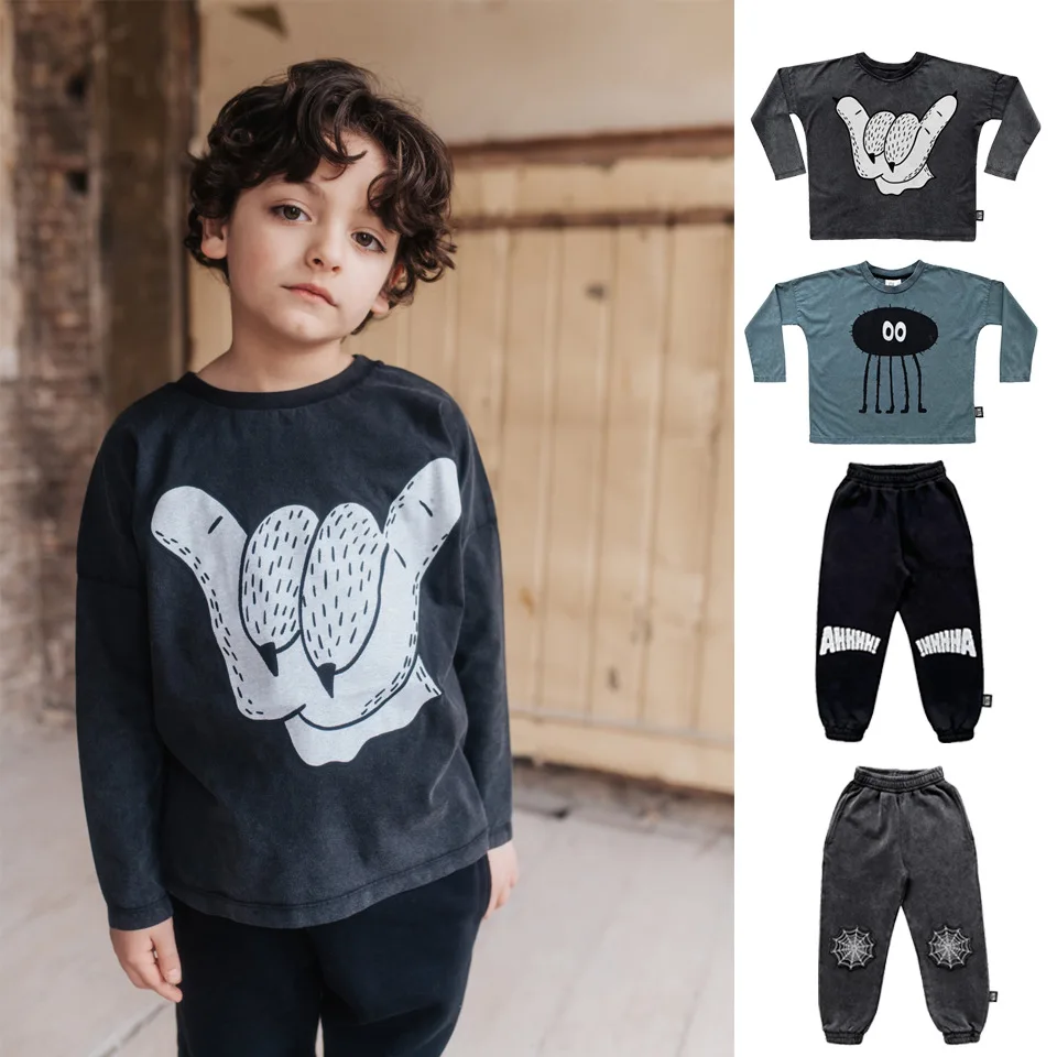 Children's Long-sleeved T-shirt 2023 Autumn New Fashion Cartoon Trend Boys Tops Cotton Casual Boys Trousers Children's Clothing
Children's Long-sleeved T-shirt 2023 Autumn New Fashion Cartoon Trend Boys Tops Cotton Casual Boys Trousers Children's Clothing