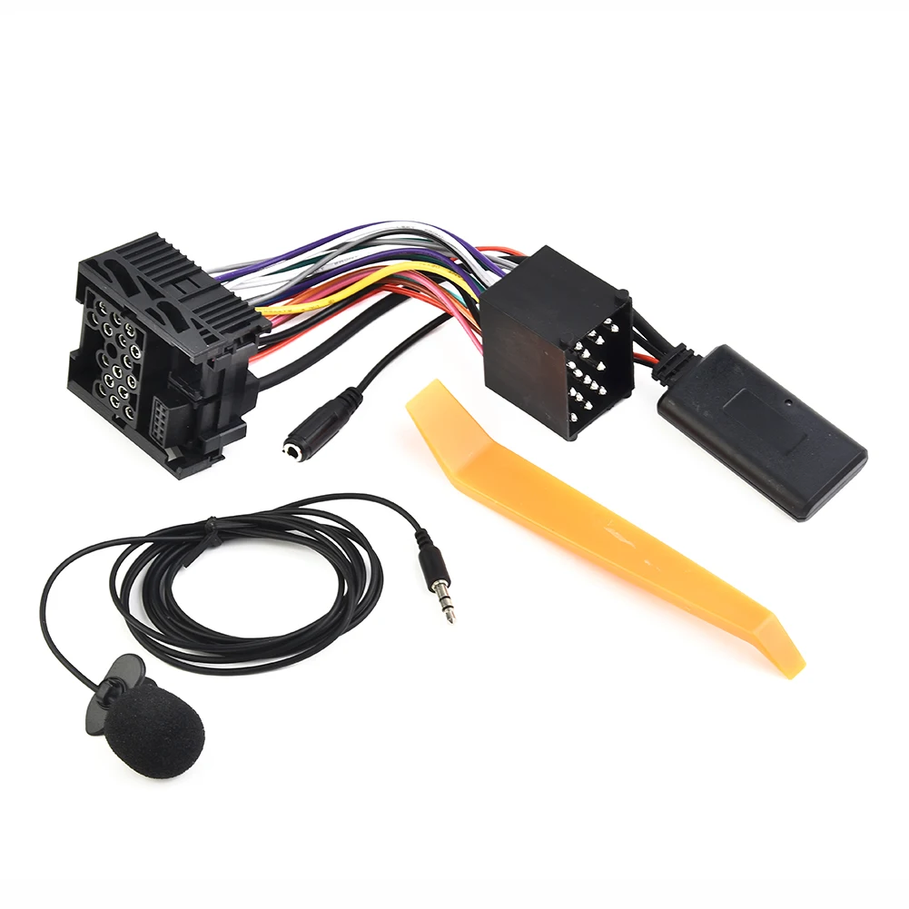 JieRui-BT 5908 Bluetooth Adapter With Microphone Accessories Cable For BMW E46 3 Series Radio 5-12V 5.0 AUX IN
JieRui-BT 5908 Bluetooth Adapter With Microphone Accessories Cable For BMW E46 3 Series Radio 5-12V 5.0 AUX IN