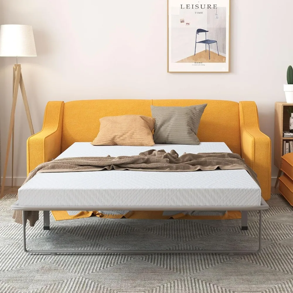 4.5 Inch Memory Foam Sofa Bed Mattress Replacement with Fiberglass-free and Washable Cover
4.5 Inch Memory Foam Sofa Bed Mattress Replacement with Fiberglass-free and Washable Cover