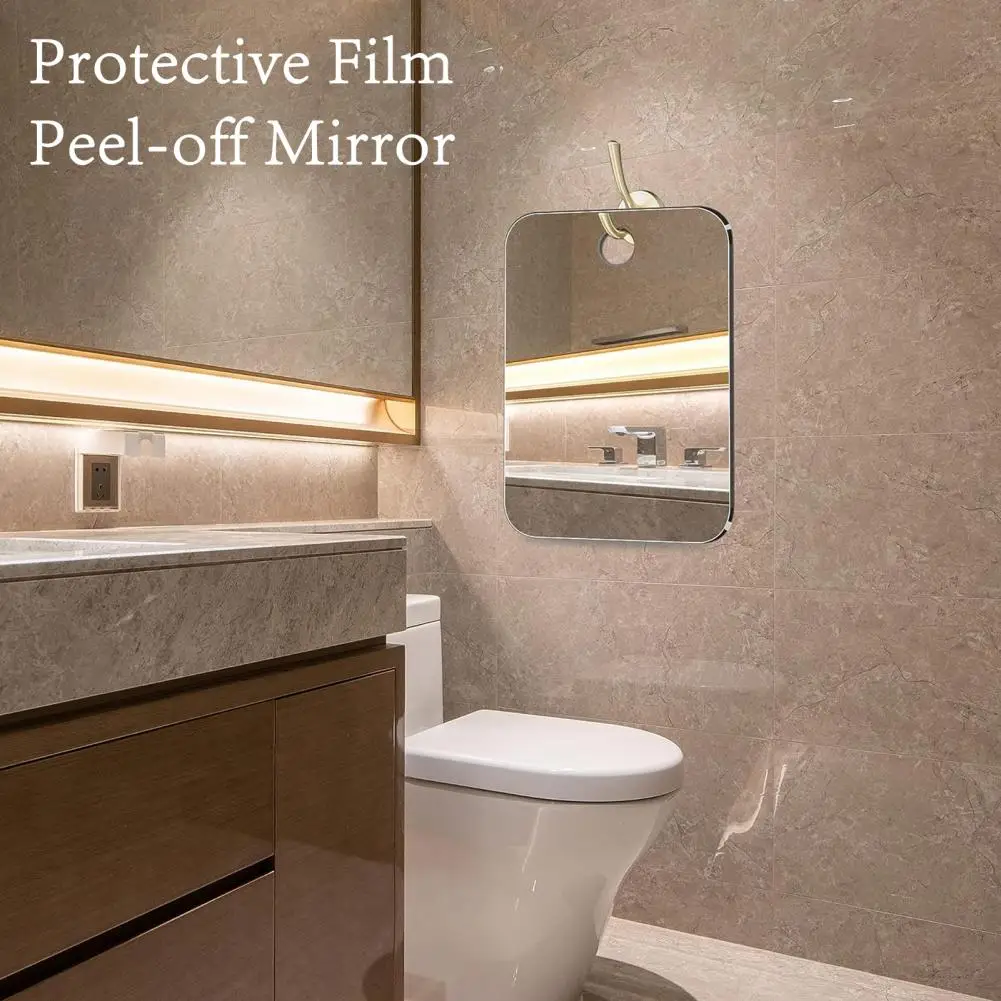 Shatterproof Mirror Realistic Imaging Mirror Shatterproof Fogless Mirror High-definition Safe Easy Installation for Travel
Shatterproof Mirror Realistic Imaging Mirror Shatterproof Fogless Mirror High-definition Safe Easy Installation for Travel