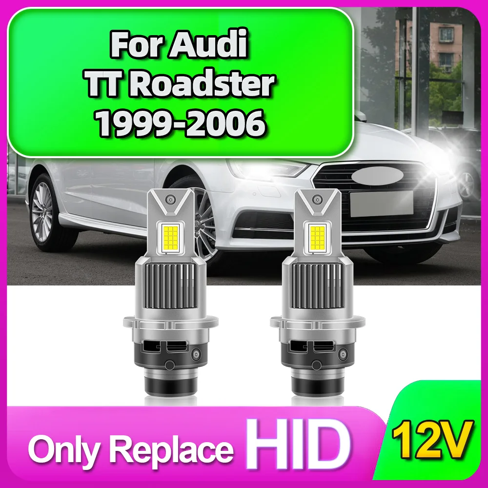

Лампы для автомобильных фар TEENRAM D2S, 150 лм, 6000 Вт, 12 В, 1999 K, для Audi TT Roadster 2000, 2001, 2002, 2003, 2004, 2005, 2006,