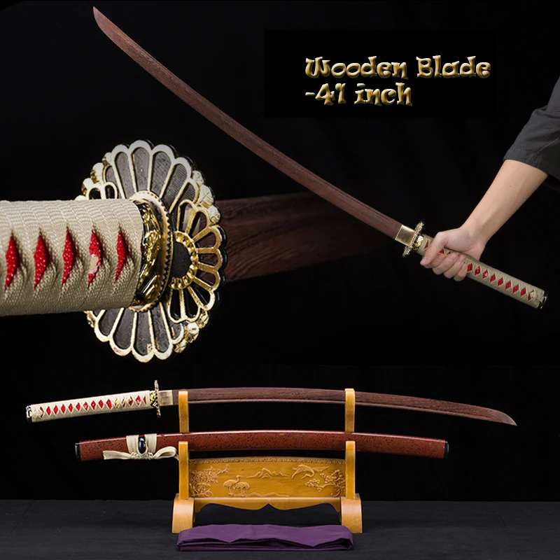 Высококачественные японские мечи, тренировочный меч Iaido, буксидо реквизит, твердые деревянные лезвия, катана, Цинковый Сплав Tsuba, позиция # TK02
Высококачественные японские мечи, тренировочный меч Iaido, буксидо реквизит, твердые деревянные лезвия, катана, Цинковый Сплав Tsuba, позиция # TK02