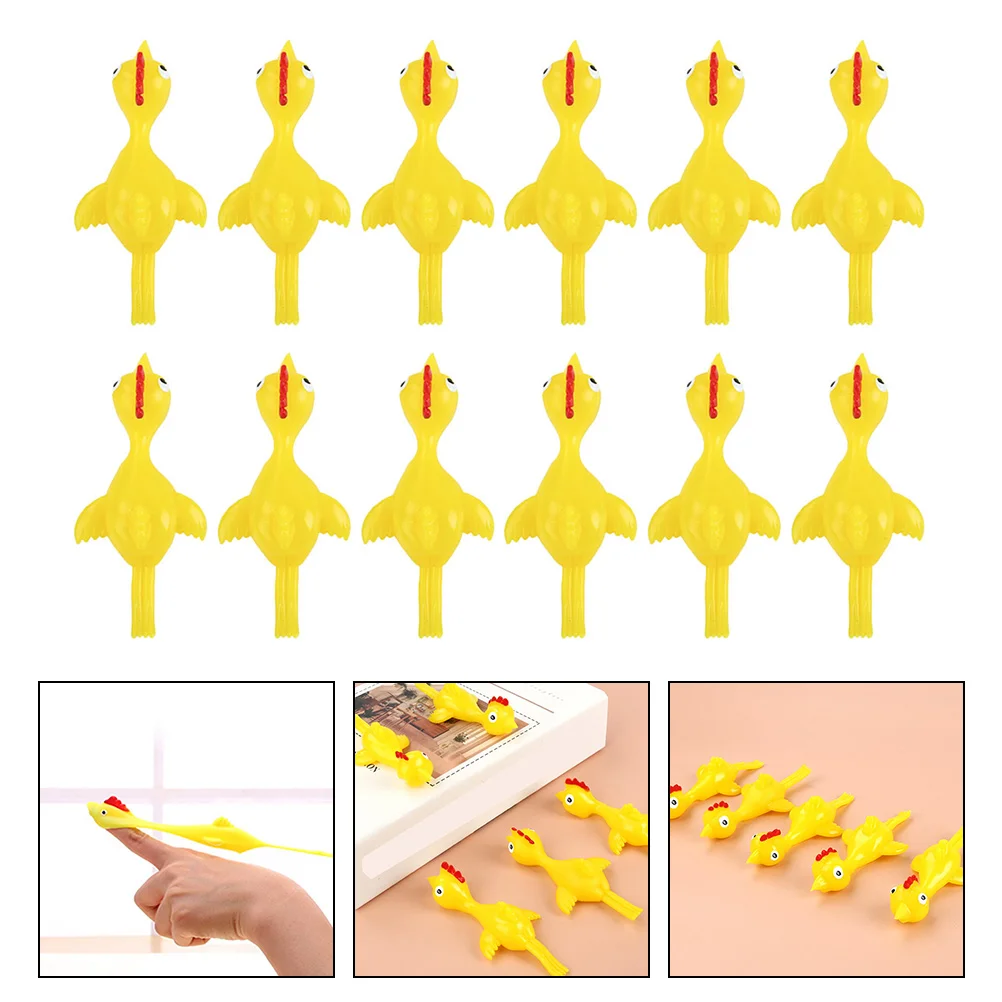 12 Pcs Kids Playset Eject Turkey Decompression Toy Chicken Catapult Flick Toys Shooter Prank Props Child
12 Pcs Kids Playset Eject Turkey Decompression Toy Chicken Catapult Flick Toys Shooter Prank Props Child