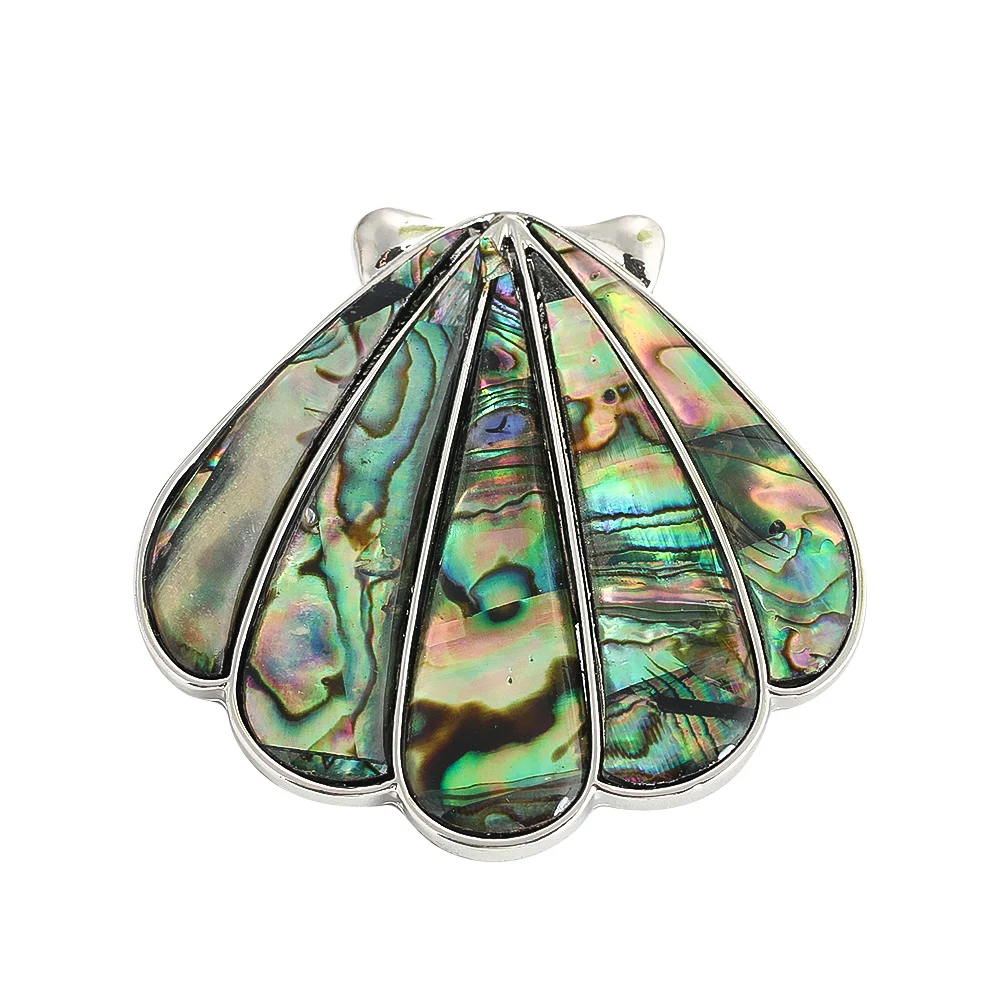 Natural Abalone Shell Fan Brooches Enamel Pins Badge Pendant for Women Jewelry Making DIY Necklaces Charm Bracelets Accessories
Natural Abalone Shell Fan Brooches Enamel Pins Badge Pendant for Women Jewelry Making DIY Necklaces Charm Bracelets Accessories