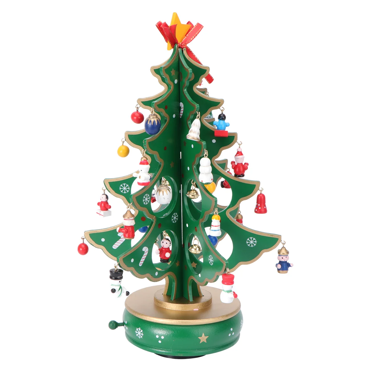 Christmas Tree Classic Music Box Wooden Clockwork Design Christmas Tree With Pendants Miniature For Birthday Valentines Gift
Christmas Tree Classic Music Box Wooden Clockwork Design Christmas Tree With Pendants Miniature For Birthday Valentines Gift