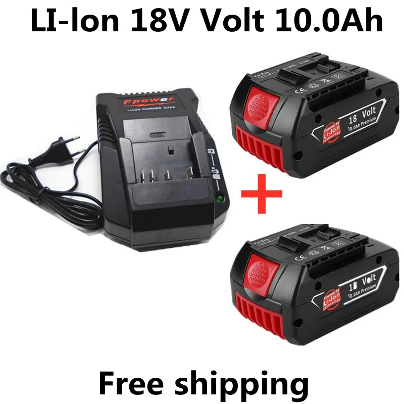 Charger for Bosch Electric Drill 18V 10000 mAh Li-ion Battery BAT609, BAT609G, BAT618, BAT618G, BAT614, 2607336236 charger
Charger for Bosch Electric Drill 18V 10000 mAh Li-ion Battery BAT609, BAT609G, BAT618, BAT618G, BAT614, 2607336236 charger