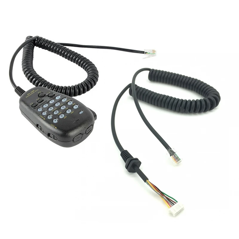 Динамик для YAESU MH-48 MH-48A6J DTMF, микрофон для FT-8800R FT-8900R и заменяемые микрофоны, микрофонный кабель, шнур
Динамик для YAESU MH-48 MH-48A6J DTMF, микрофон для FT-8800R FT-8900R и заменяемые микрофоны, микрофонный кабель, шнур
