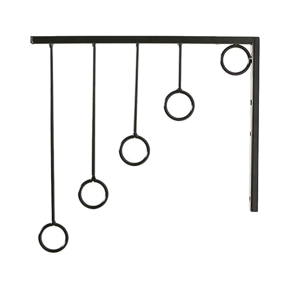 Iron Clothes Display Rack Coat Robe 5 Ring Holder Hanger Mount Hook Show Shelf Hook
Iron Clothes Display Rack Coat Robe 5 Ring Holder Hanger Mount Hook Show Shelf Hook