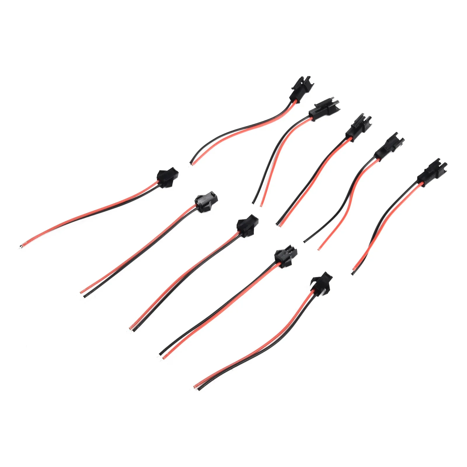 Male / Female Connected 2.54mm Cable Connector Plug Head Red/ Black 2-Pin Wires PVC 24AWG 10cm 10pcs Universal
Male / Female Connected 2.54mm Cable Connector Plug Head Red/ Black 2-Pin Wires PVC 24AWG 10cm 10pcs Universal