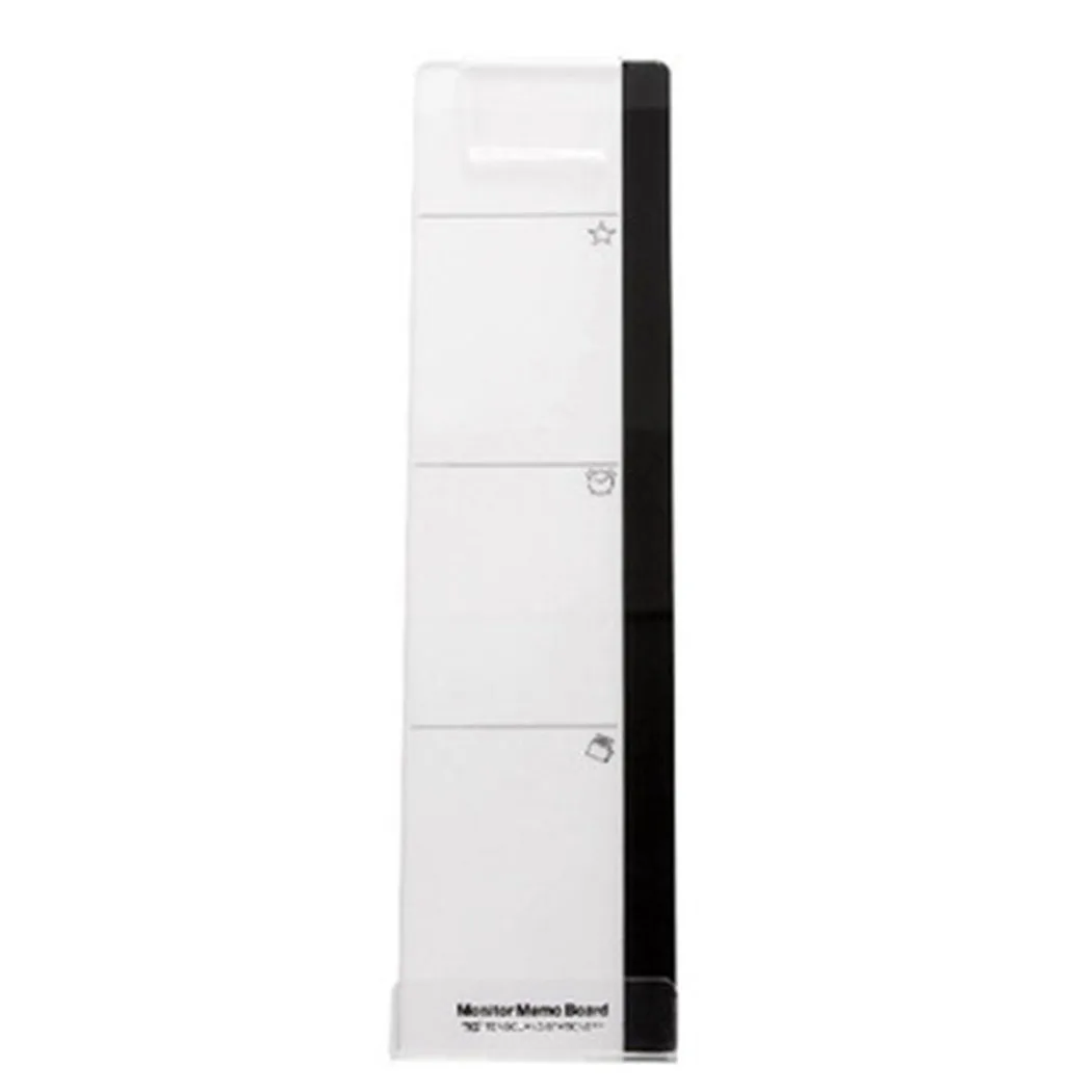 Sticky Note Holder Easily Stick Save Space Self-adhesive Tiny Storage Transparent Wear-resistance 30 X 8 X 2cm
Sticky Note Holder Easily Stick Save Space Self-adhesive Tiny Storage Transparent Wear-resistance 30 X 8 X 2cm