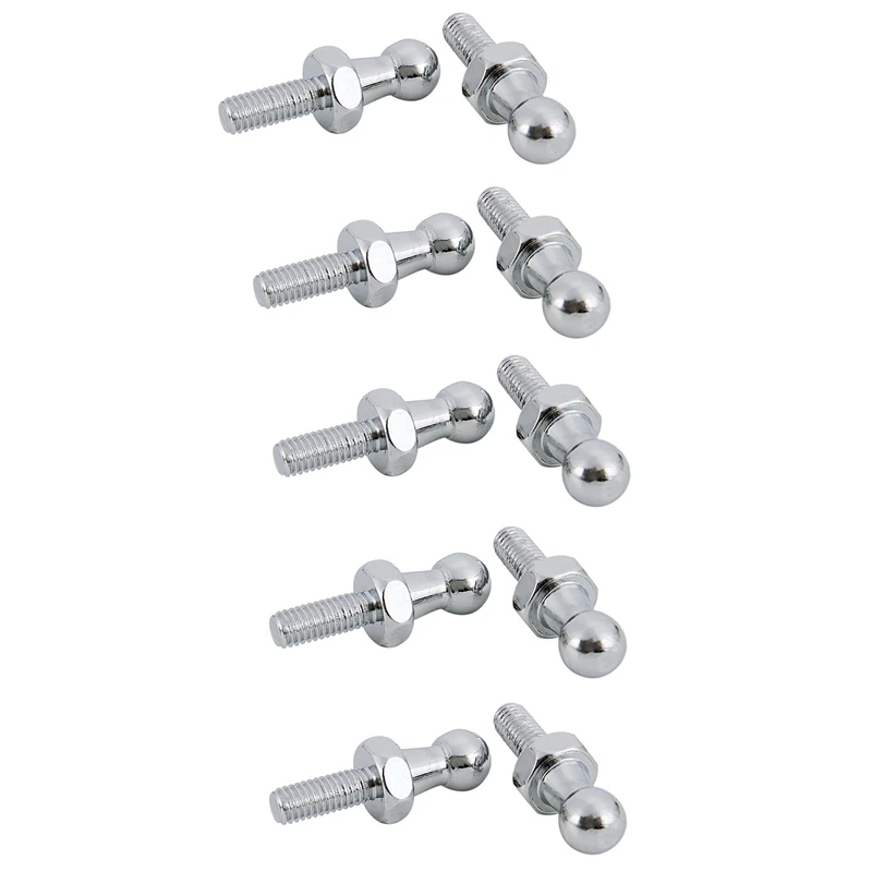 10 PCS 10Mm BALL STUD BOLT M8 For Gas Struts Ball Ended Bolt Bonnet Hatch STD 002
10 PCS 10Mm BALL STUD BOLT M8 For Gas Struts Ball Ended Bolt Bonnet Hatch STD 002