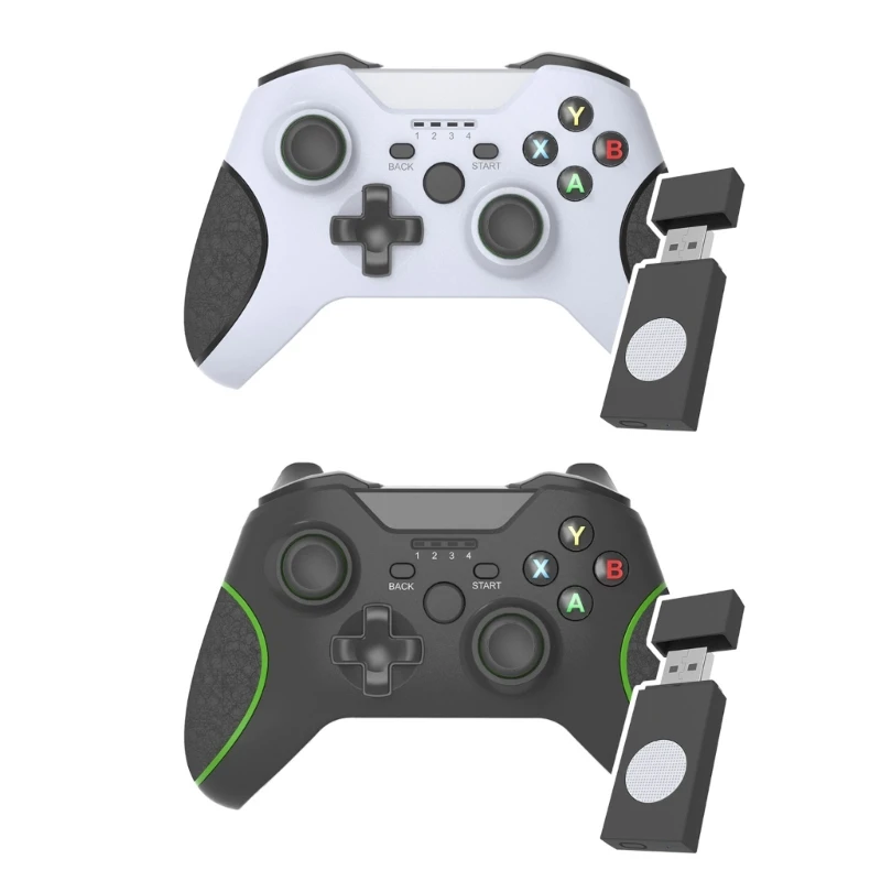 Game Controller Game Console 2.4G Wireless Gamepad for One S/One Series Double Vibration Controller
Game Controller Game Console 2.4G Wireless Gamepad for One S/One Series Double Vibration Controller