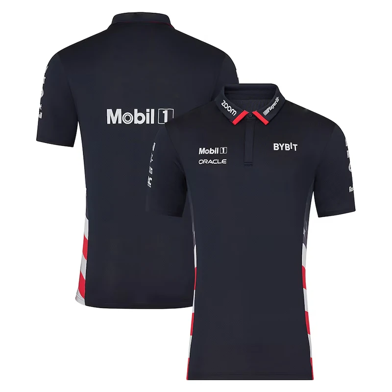 

New 2024 Summer F1 World Championship Racing Team Same Short sleeved T-shirt Polo