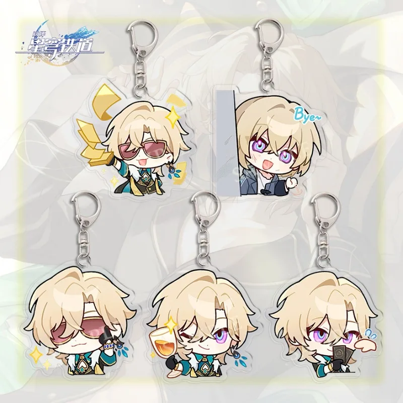 Aventurine Anime KeyChain Honkai Star Rail Men Key Chain for Women Fashion Meme Creative Figure Acrylic Keyring Pendant Gifts
Aventurine Anime KeyChain Honkai Star Rail Men Key Chain for Women Fashion Meme Creative Figure Acrylic Keyring Pendant Gifts