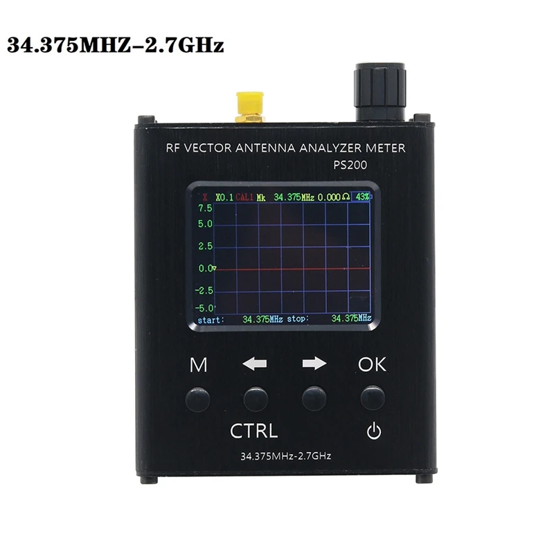 N1201SA +(PS200) 34,375 МГц-2,7 ГГц 2,4 дюйма TFT UV RF тестер постоянной волны Стандартный радиочастотный анализатор
N1201SA +(PS200) 34,375 МГц-2,7 ГГц 2,4 дюйма TFT UV RF тестер постоянной волны Стандартный радиочастотный анализатор