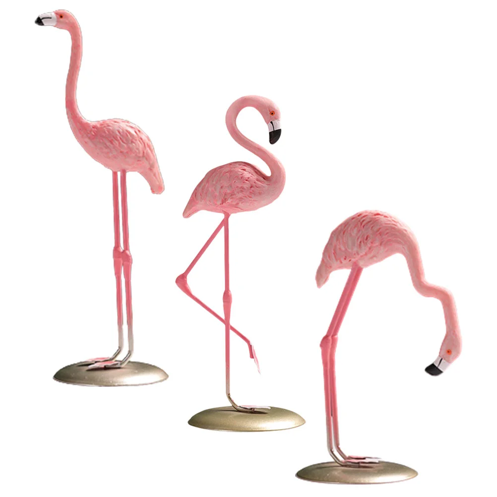 3 Pcs Desktop Decoration Ornaments Resin Flamingo Adornment Adorable Yard Prop Office Garden
3 Pcs Desktop Decoration Ornaments Resin Flamingo Adornment Adorable Yard Prop Office Garden