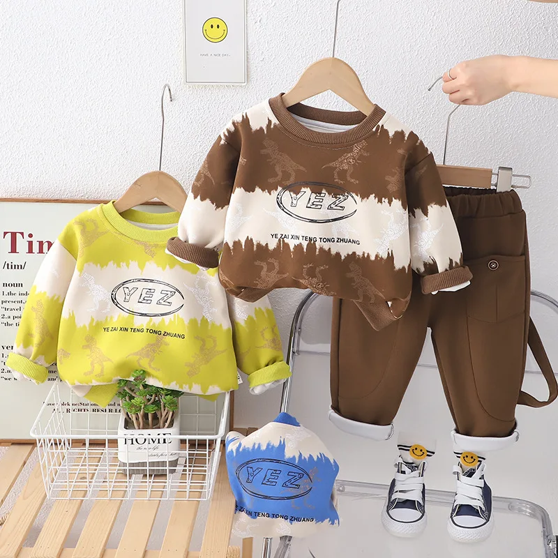 Boys Clothes Sets Spring Autumn 2024 Children Cotton Coats Sweatshirts Pants 2pcs Sports Suit For Baby Tracksuits Kids Outfits 5
Boys Clothes Sets Spring Autumn 2024 Children Cotton Coats Sweatshirts Pants 2pcs Sports Suit For Baby Tracksuits Kids Outfits 5