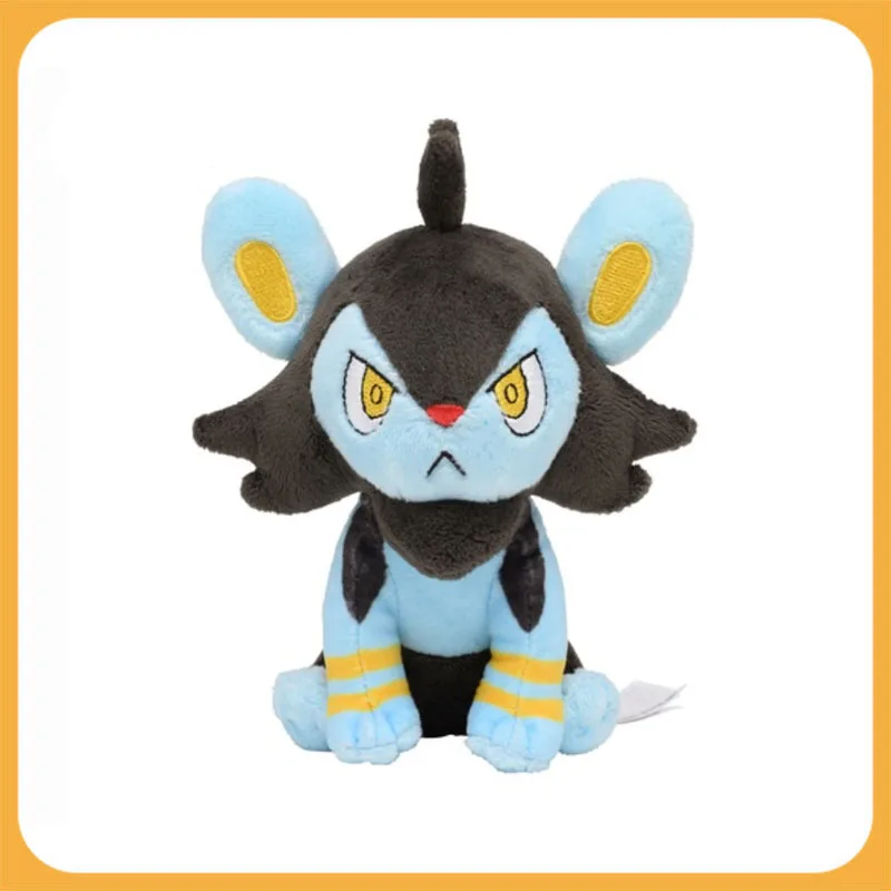 

Pokemon Cute Luxio Plush Doll Anime Kawaii Stuffed Toys Shinx Evolution Pokemoned Cartoon Children Birthday Christmas Gift