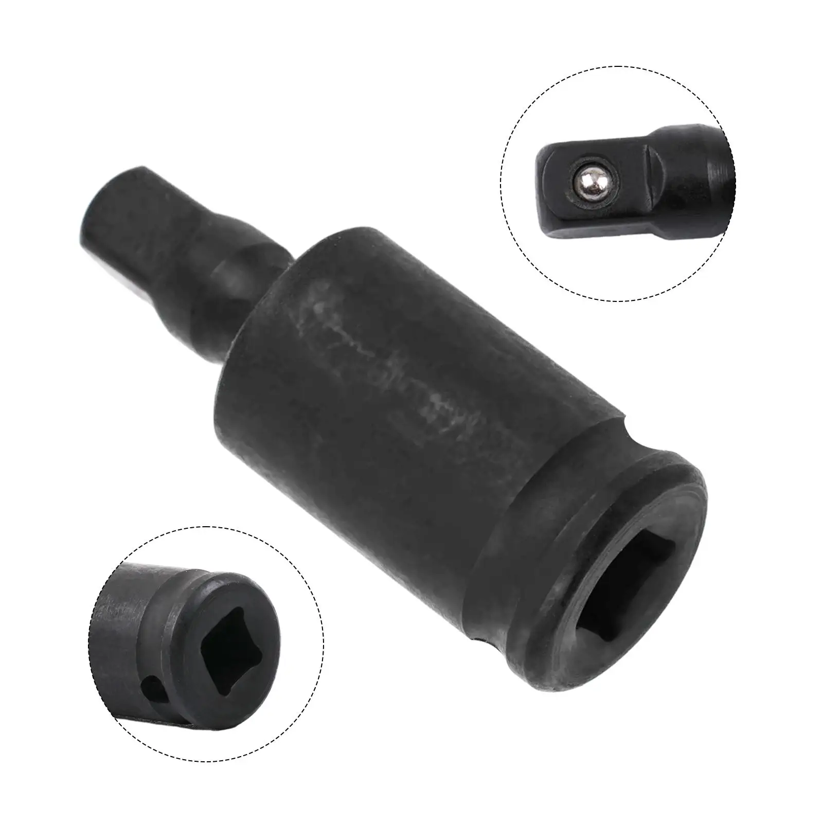 1/4inch Universal Joint Socket Pneumatic Swivel Joint Air Impact Wobble Socket Adapter Electric Drill Screwdriver Hand Tool
1/4inch Universal Joint Socket Pneumatic Swivel Joint Air Impact Wobble Socket Adapter Electric Drill Screwdriver Hand Tool