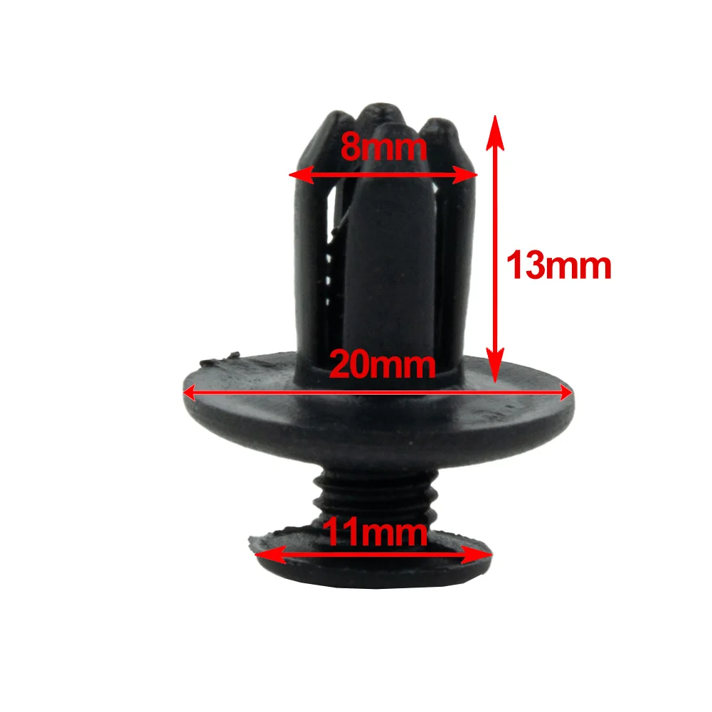 50pcs Fastener Screw Rivet Nylon Front Bumper Fender Body Moulding Clips Rivet Retainer For Mazda 3 6 Car Clips Accessories
50pcs Fastener Screw Rivet Nylon Front Bumper Fender Body Moulding Clips Rivet Retainer For Mazda 3 6 Car Clips Accessories