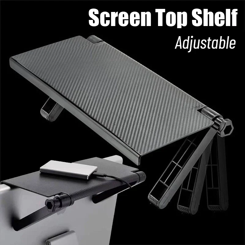 Computer Screen Shelf Adjustable Monitor Rack Plastic TV Top Screen Bracket Creative Multifunctional Storage Rack Accessories
Computer Screen Shelf Adjustable Monitor Rack Plastic TV Top Screen Bracket Creative Multifunctional Storage Rack Accessories