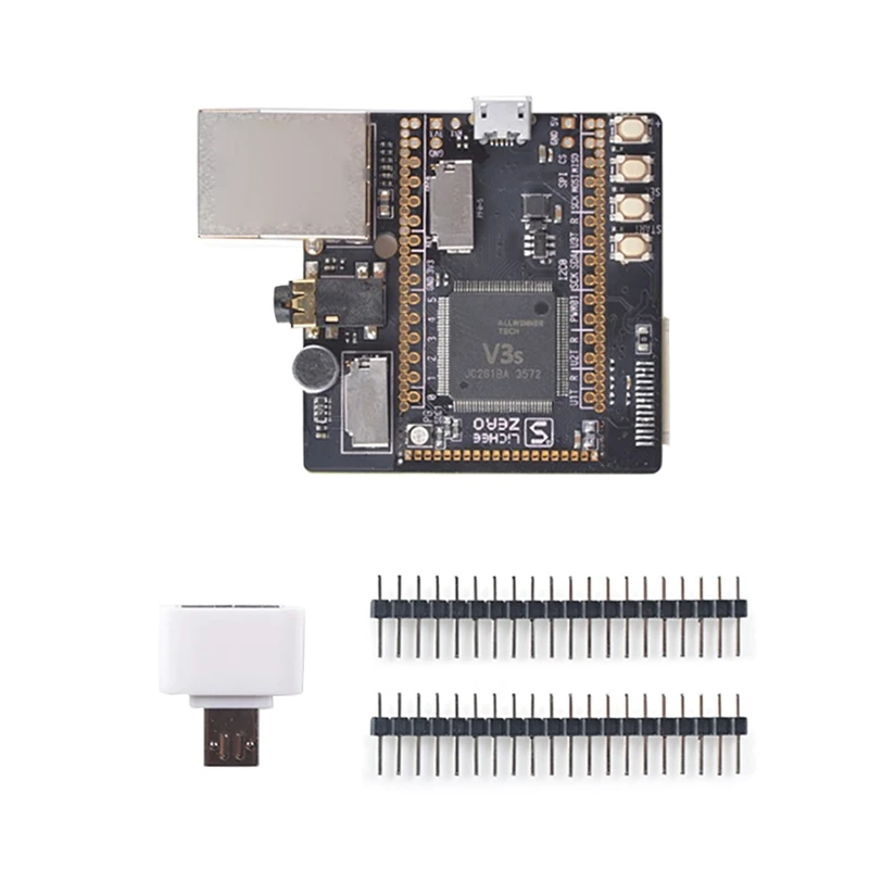 Для Lichee Pi Zero ARM Cortex-A7 1,2 ГГц 64M DDR Allwinner V3S Core макетная плата расширения с OTG + контактным разъемом
Для Lichee Pi Zero ARM Cortex-A7 1,2 ГГц 64M DDR Allwinner V3S Core макетная плата расширения с OTG + контактным разъемом
