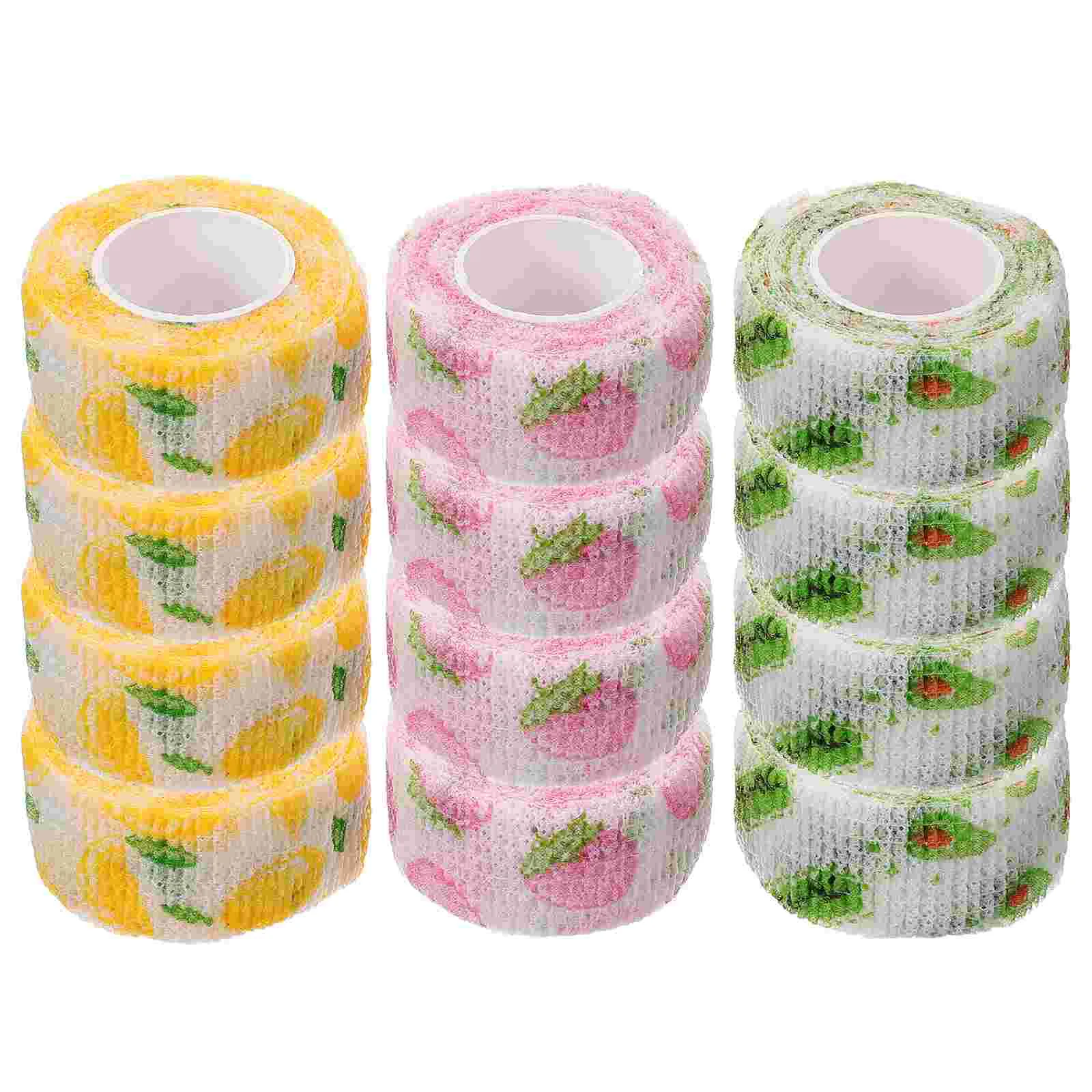 12 Rolls Adhesive Bandage Finger Wrap Tape Bandage Tape for Athletic Sports Injury Wound Care
12 Rolls Adhesive Bandage Finger Wrap Tape Bandage Tape for Athletic Sports Injury Wound Care