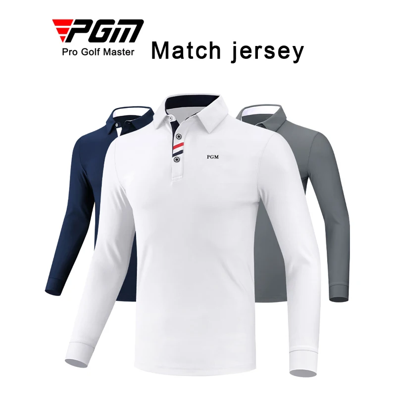 

Golf Polo Professional Shirt Stretch Top Clothing Autumn Men's Long-Sleeved Quick-Drying Casual Loose High-Quality Sports T-Shi