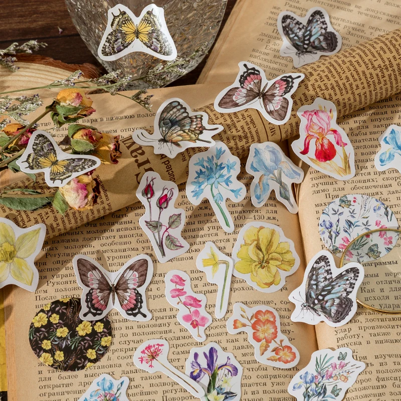 50box Butterfly Mark Specimen Decorative Stationery Mini Stickers set Scrapbooking DIY Diary Album round Sticky Labell 3D Effect
50box Butterfly Mark Specimen Decorative Stationery Mini Stickers set Scrapbooking DIY Diary Album round Sticky Labell 3D Effect