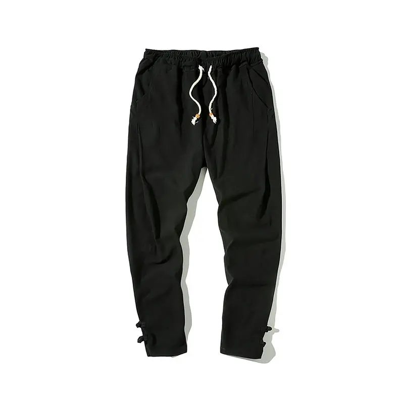 2022 Men's Vintage Trousers Harajuku Style Cotton Linen Sweatpants Male Elastic Waist High Quality Harem Pants Large Size 5XL
2022 Men's Vintage Trousers Harajuku Style Cotton Linen Sweatpants Male Elastic Waist High Quality Harem Pants Large Size 5XL