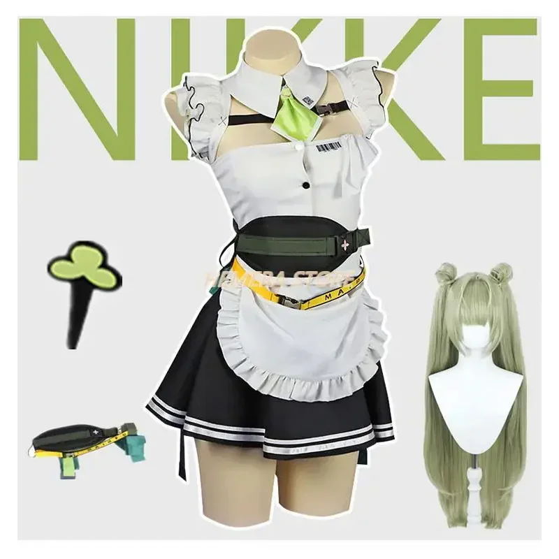 Nikke The Goddess Of Victory Soda Cosplay Costume Game Nikke Kawaii Sexy Maid Suit Woman Maid Uniformbirthday Gifts Green Wig
Nikke The Goddess Of Victory Soda Cosplay Costume Game Nikke Kawaii Sexy Maid Suit Woman Maid Uniformbirthday Gifts Green Wig