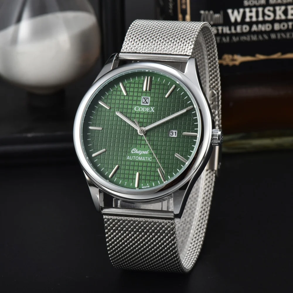 CODEX Top Watches For Mens Luxury Top Time Style Sport Automatic Date Wristwatch Business Chronograph Quartz AAA Male Clocks
CODEX Top Watches For Mens Luxury Top Time Style Sport Automatic Date Wristwatch Business Chronograph Quartz AAA Male Clocks