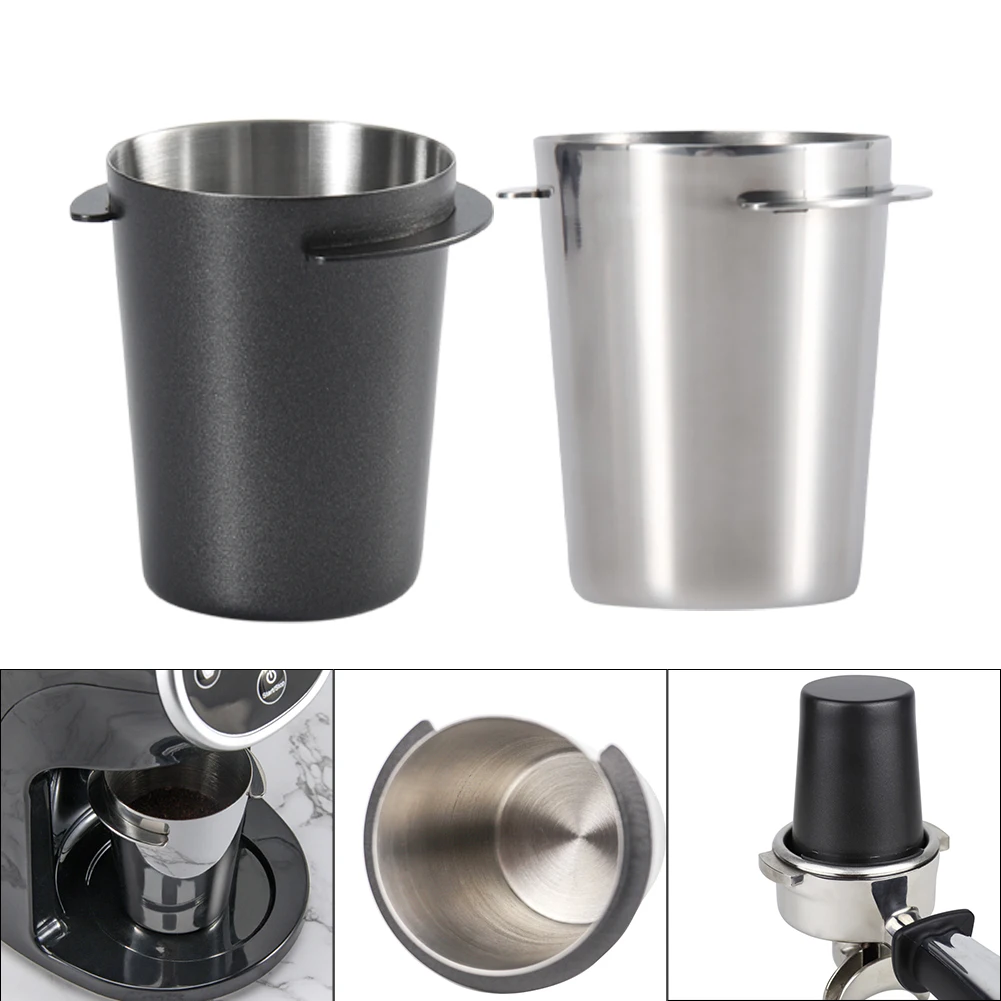 Espresso Dosing Cup Stainless Steel Wear-Resistant Coffee Powder Feeder Fits 51mm/58mm Portafilter Coffee Machine Accessories
Espresso Dosing Cup Stainless Steel Wear-Resistant Coffee Powder Feeder Fits 51mm/58mm Portafilter Coffee Machine Accessories
