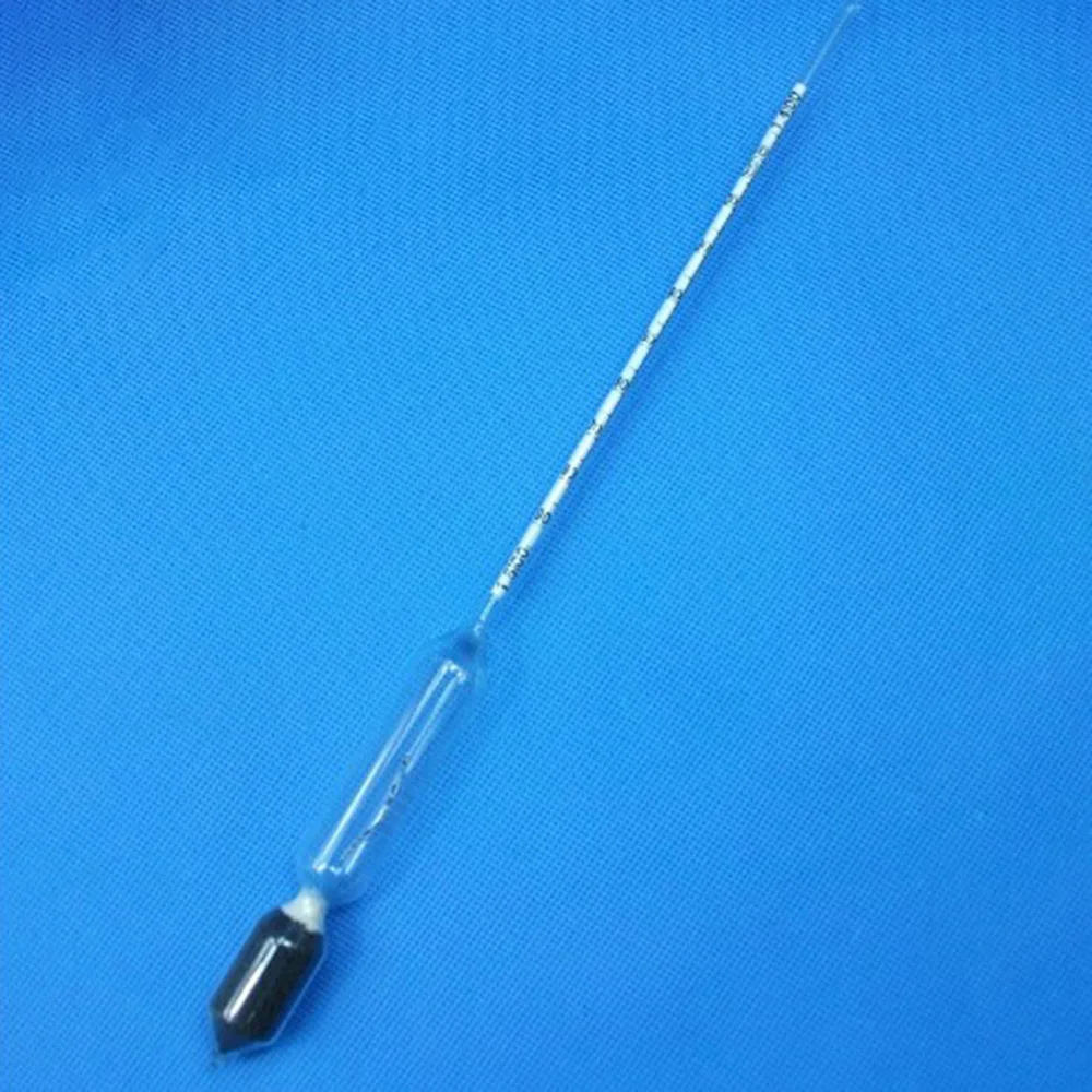 

2PCS/lot 1.4-1.5/m3 glass hydrometers chemical laboratory glass Densitometers liquid hydrometer densimeter Density Meter