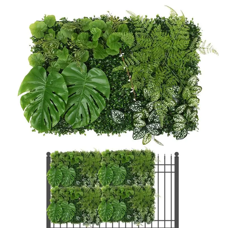 Искусственные панели для растений 40x60 см, экран для живой изгороди, уличный садовый декор для стен, заборы, реалистичные искусственные стены для растений
Искусственные панели для растений 40x60 см, экран для живой изгороди, уличный садовый декор для стен, заборы, реалистичные искусственные стены для растений