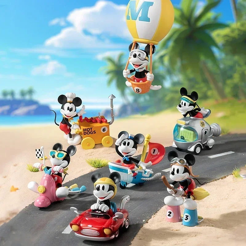 

Disney Mickey Mouse Immediate Departure Series Kids Toys Gifts Blind Box Anime Mysterious Surprise Box Figure Guess Bag Figurin